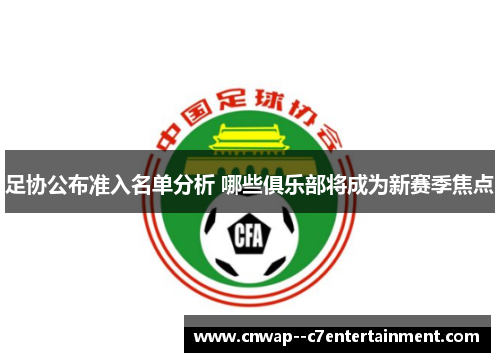 足协公布准入名单分析 哪些俱乐部将成为新赛季焦点